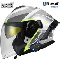 AliExpress NONE DOT Motorcycle Dual Visor Flip Up Modular Full Face Helmet Anti-fog Street Bike Racing Helmet for Women, Men, 2 Colors