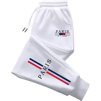 Paris Fashion Sweatpants for Men All Season Daily Casual Sport Jogger Pants 2025 Popular Male Home Outdoor Comfort Soft Trousers