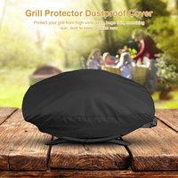 Grill Protector Dustproof Cover Waterproof Gill Cover Flexible drawstring For Outdoors Garden 7110 Q1000 Series Grill Cover