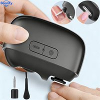 Electric Nail Clipper 3-in-1 Automatic Nail Trimmer Mini Nail Cutter Polishing Grinder 2-Speed for Kid Seniors Adults Nail Care