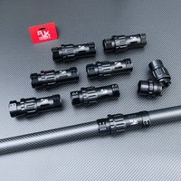 RJX 30/40/50mm Self-Locking Folding Arm Joint | Carbon Tube Connector Clip for Agricultural Drone Frame