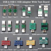1PC USB a C Type C HDMI Interface Converter Adapter with PCB Male to Female Converter for USB a to USB C Type C