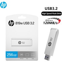 HP 819 W USB-Flash-Laufwerk 3,2 128 GB 64 GB Hochgeschwindigkeits-Sticks Externer Speicher Metall-Stick Kreative Persönlichkeit Automusik