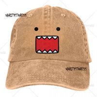Summer Cap Sun Visor Domo Kun Doll Face Hip Hop Caps Cowboy Hat Peaked Hats