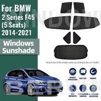 For BMW 2 Series F45 Active Tourer 2013-2021 Car Sunshade Front Windshield Curtain Rear Side Window Sun Shades Visor 218i 220i
