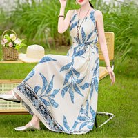 New Fashion 2026 Summer Print Women Short Sleeve Cotton Plus Size Women Clothing Dress Ladies Large Size Vestidos dresses