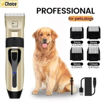Tondeuse à cheveux professionnelle pour chien, tondeuse électrique pour animaux de compagnie, rasoir Rechargeable par USB pour chat, Machine de coupe de cheveux pour animaux