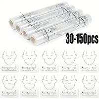 30-150PCS Disposable CPR Training Breathing Mask First Aid Resuscitator Face Shield Roll Rescue Kit for Emergency Use