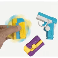 New Arrival Fidget Spinner Gun Transforming Automatic Rebound Mini Gun Toy Office Fidget Toys Creative Adult Stress Relief Toys