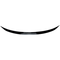 For Mercedes Benz Accessories CLA C117 C118 CLA200 CLA260 CLA45 AMG 2013-2015 Car Rear Trunk Spoiler Wing Gloss Black Soft Plast
