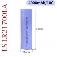 1-10pcs Original LISHEN LS LR2170LA 21700 Lithium Ion Battery 3900mAh 5C High Rate Cell For power Tools Battery Pack