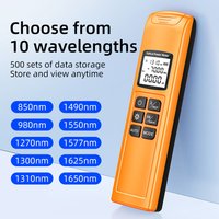 G10 optical power meter, high-precision fiber optic attenuation tester, mini optical power charging (-70+10) (-50)-(+26)dBm
