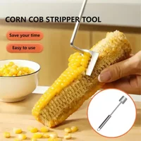 Corn Shovel Stainless Steel Planing and Peeling Corn Convenient Tool Threshing Separation Corn Planing Household Kitchen Peeler