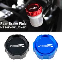 FOR BMW K1300S K1300 S 2009-2015 2014 2013 2012 2010 Motorcycle CNC Rear Fuel Brake Fluid Reservoir Cap Oil Cup Cover Protector