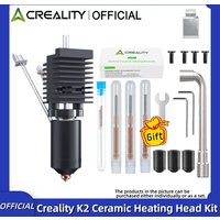 Creality K2 Ceramic Heating Head Kit 3D Printer Parts,All-in-One Nozzle for K2/K2 Pro/K2 Plus, Silicone Sleeve,Heating Block Kit