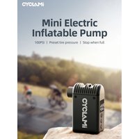 AliExpress CYCLAMI A2 Mini Electric Air Pump Portable Bicycle Cordless Air Inflator Presta Schrader Valve Outdoor Road MTB Bike Accessories
