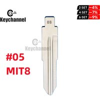 10 PCS #05 KD Blade LISHI MIT8 Car Key Blade For Suzuki Wagon R TOYOTA PREVI for Chevrolet Spark For KEYDIY XHORSE KEY TOOL PLUS