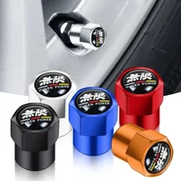 4pcs Aluminum Valve Caps Car Wheel Tires Valves Tyre Stem Air Caps For Mugen Civic Accord CRV Hrv Jazz Accessories