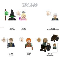 New Classic Fantasy Movie Wizard Elphaba Glinda Models Magic Mini Figures Kids Toys Building Blocks Gift Boys Girls Diy Juguetes