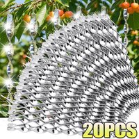 Reflective Bird Repellent Wind Spiral Rotating Rods Hanging Ornaments Balcony Garden Decor Pigeons Birds Scare Repeller Sticks