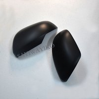 car styling abs Mirror Cover FIT For Mitsubishi L200 Triton 2019 2020 2021 Pajero Sport Montero Sport Black