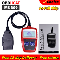Neues MS309 Auto-Diagnosetool, OBD2-Scanner, Codeleser, Auto, MS 309 OBD 2, Auto-Diagnose-Engine, besser als ELM327