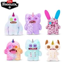 Nowa Seria Pluszaków Jednorożców Fuggler, Miękka Pluszowa Lalka, Olśniewający Ogon, Potwór z Zębami, Brzydkie Kawaii Zabawki, Kreskówkowy Przyjaciel, Prezenty Urodzinowe dla Dzieci