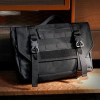 Tactical Unisex MOLLE Sling Messenger Bag – Multi-Pocket, Inside/Outside Zippers, Removable Strap