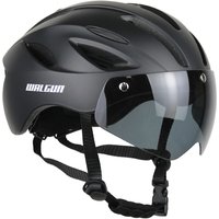 AliExpress WALGUN Aero Cycling Helmet Road Bike Helmet Adults Lens Goggles Visor Time Trial TT Triathlon Bicycle Helmet L for Men Women