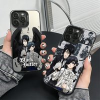 Anime Blacks Butlers Phone Case for Samsung Galaxy S26 S25 S24 S23 S22 S21 S20 Note20 FE Ultra Edge Plus 4G 5G Anti Fall Matte