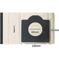 1Pc Washable Cloth Dust Bags for Karcher WD3 MV3 SE4001 A2299 K2201 FK2150 Vacuum Cleaner Spare Parts Replacement Dust Bag