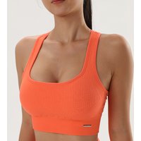 Solid Color Yoga Bra Women's Sports Tops Fitness Tights Sweat Absorbent Quick Dry Training Clothes NAQIYAYABEI