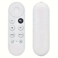 Google Chromecast 4K Snow Voice Remote Control Only Easy Streaming Media Player Commanding Remote