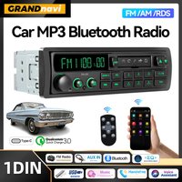 Radio samochodowe 1DIN Retro MP3 Stereo FM AM RDS DAB Odbiornik QC3.0 Bluetooth Do Porsche VW Mercedes Benz BMW Land Rover Audi