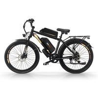 AliExpress EMOKO EC27 27.5 Inch Tires City commute E-Bike Adult Electric Bicycle 48V45Ah Battery Electric Bike 500W Motor E-bike