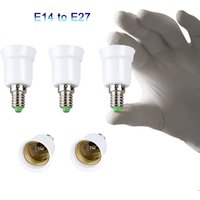 E27 E14 E12 GU10 LED Lamp Base Holder G9 B22 MR16 EU US Converter Fittings Fireproof Pendant Ceiling Light Bulb Socket Adapter