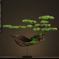 Weathered Wood Root Carving New Chinese Creative Entrance Desktop Ornament Decoration Office Living Room TV Cabinet Tea Room