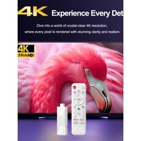 H96 MAX RK3518 Stick mini TV Box Android14.0 Wifi6 BT5.4 4KHD Dongle 100M Ethernet Google Voice Assistant Media Player TV Stick