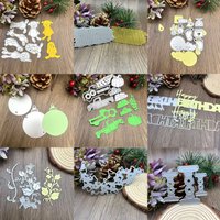 Multi Style Animal Car Floral Themed Metal Cutting Dies Set DIY Scrapbooking Card Making Embossing Craft Die Cuts