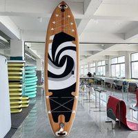 SUP inflatable surfboard, water leisure and entertainment paddling version, cross-border paddle board pulp board
