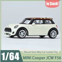 New Stance Hunters 1:64 Mini Cooper Jcw F56 Limited Alloy Car Display Model For Classic Small Hatchback And Mini Car Collectors