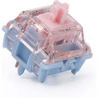 Gateron Melodic Switches Clicky Tactile 60g MX Switch Mechanical Keyboard Factory Lubed PC PA66 POM Long Spring Dual Rail Click