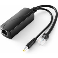 POE Splitter 12V 2A Output with IEEE 802.3af/at Standard Power Over Ethernet Splitter Adapter for Security IP Camera