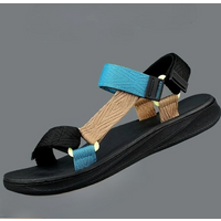 New Outdoor Wadable Sandals Man Arch Support Yoga Mat Insole Gladiator Open Toe Outdoor Beach Slippers Antiskid Durable Flat Men