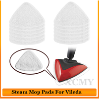 Steam Mop Pads For Vileda Microfiber Washable Reusable Mop Refill Hot Spray Steam Mop Cleaning Floor Tool Parts Replacement