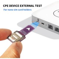 Nano SIM Card to Mini SIM Card Adapter Expander Test Board PCB Board SIM Card Reader Quick Conversion Card Male to Female 1/5pcs