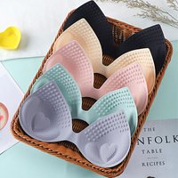 2026 New 1Pair Women Summer Swimsuit Padding Inserts Sponge Foam Bra Pads Chest Cup Breast Bra Bikini Insert Chest Pad