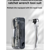 AliExpress NONE OFFBONDAGE Bicycle Tools Torque Wrench Hex Wrench Set Mini Portable Multi-tool Kit MTB Bike Tire Patch Repair Tools Tire Lever