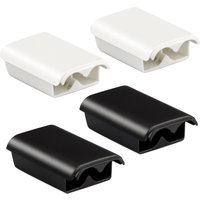 AA Battery Cover Shell Case Kit for Xbox 360 Wireless Controller Joystick Gamepad White/Back Battery Holder Replacement Part