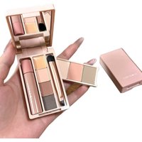 Judydoll Eyeshadow Palette All-in-One Portable Eyebrow Powder Travel Makeup Set MultiFunction Mascara Blush Contouring